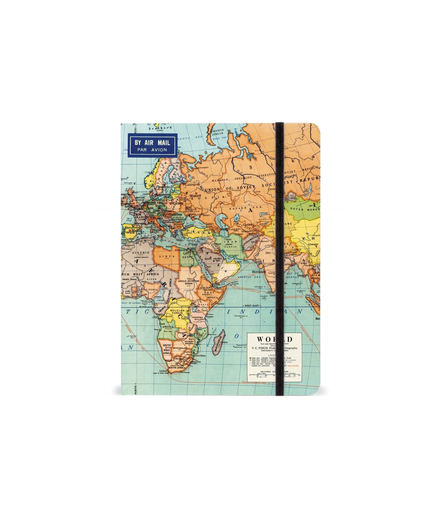 Cavallini & Co. World Notebook - Large