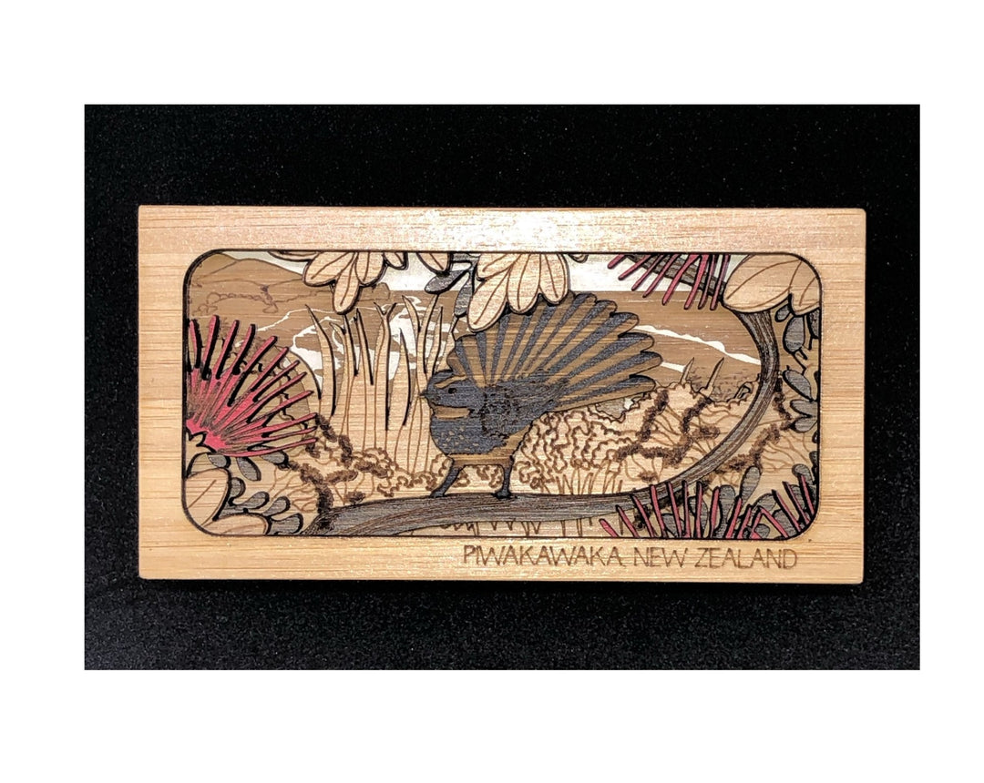 Laser Studio Fantail/Piwakawaka Mini-Scenic