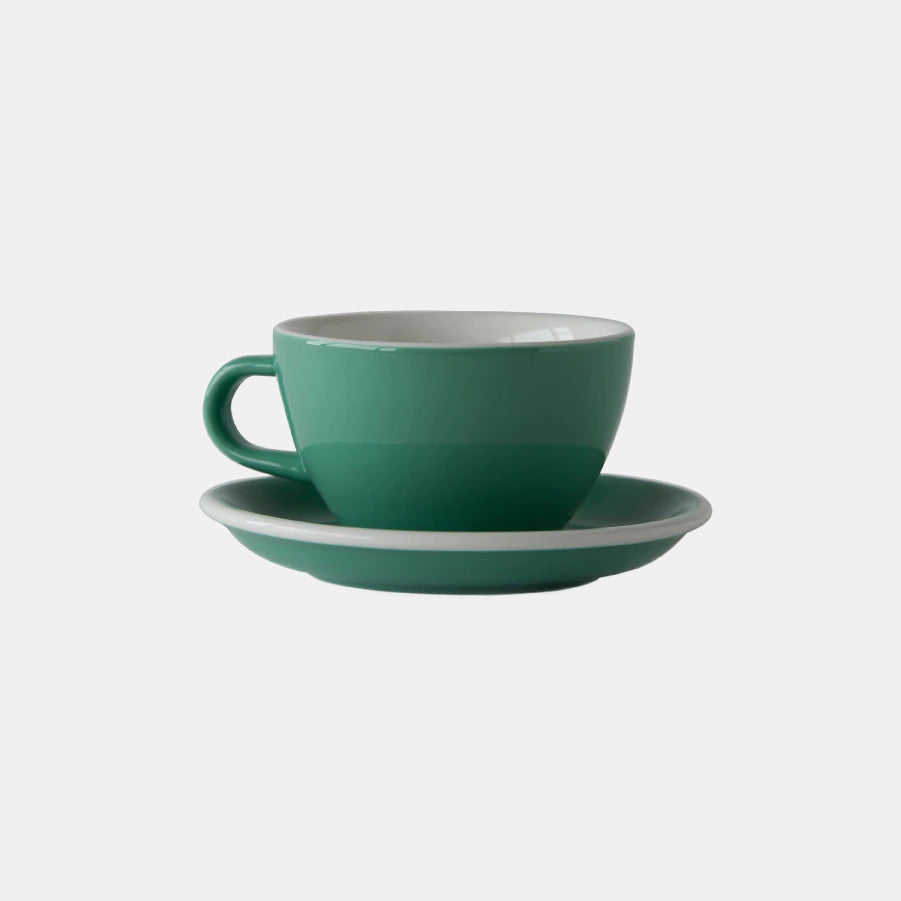 Espresso Range Large Cup & Saucer - Feijoa