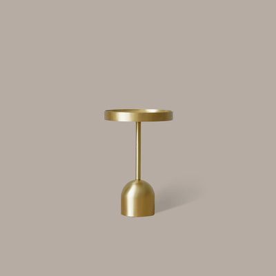 Black Blaze Fountain Brass Candle Holder - Medium