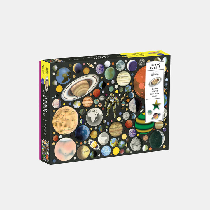 Zero Gravity 1000 pcs puzzle with shaped pieces