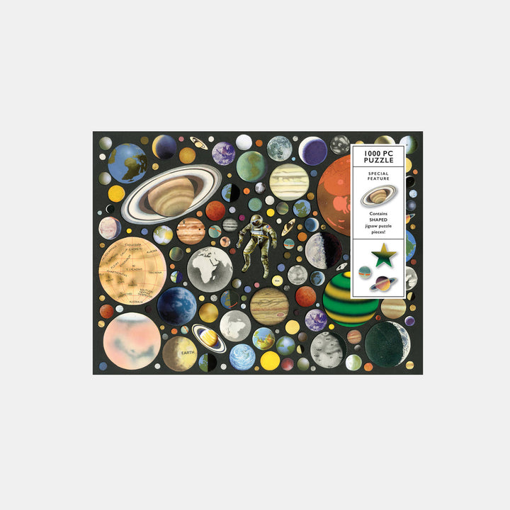 Zero Gravity 1000 pcs puzzle with shaped pieces