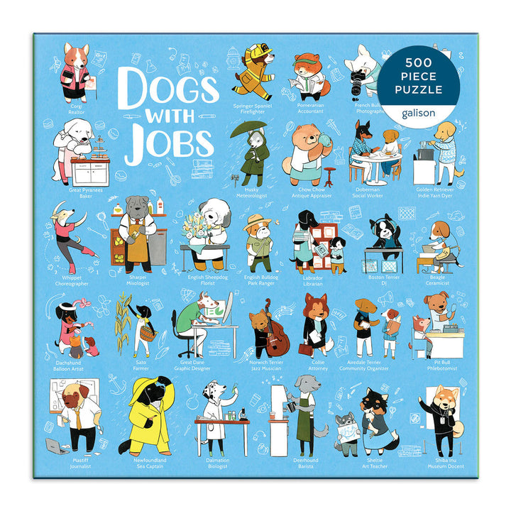 Dogs with Jobs 500pcs Puzzle