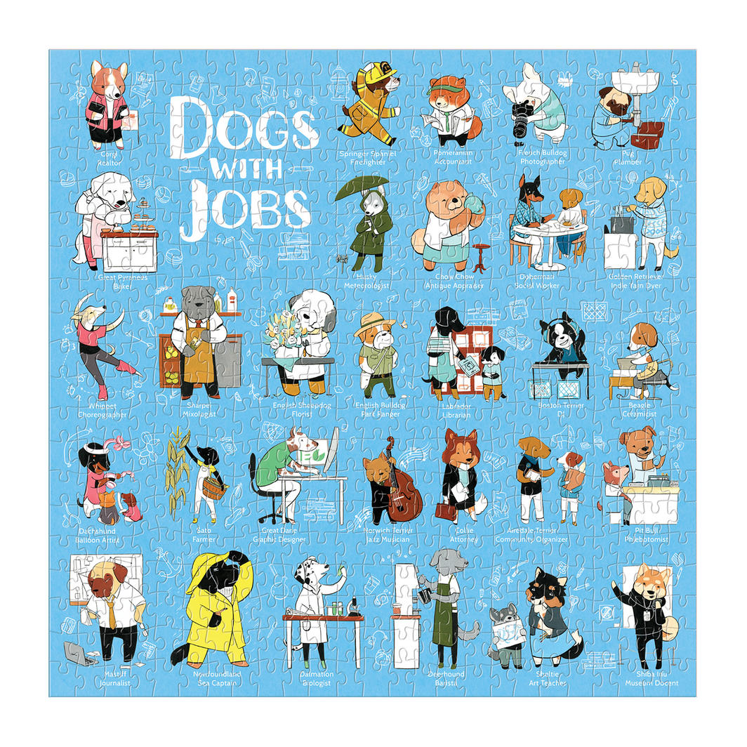 Dogs with Jobs 500pcs Puzzle