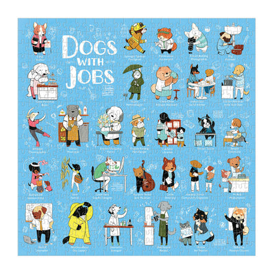 Dogs with Jobs 500pcs Puzzle