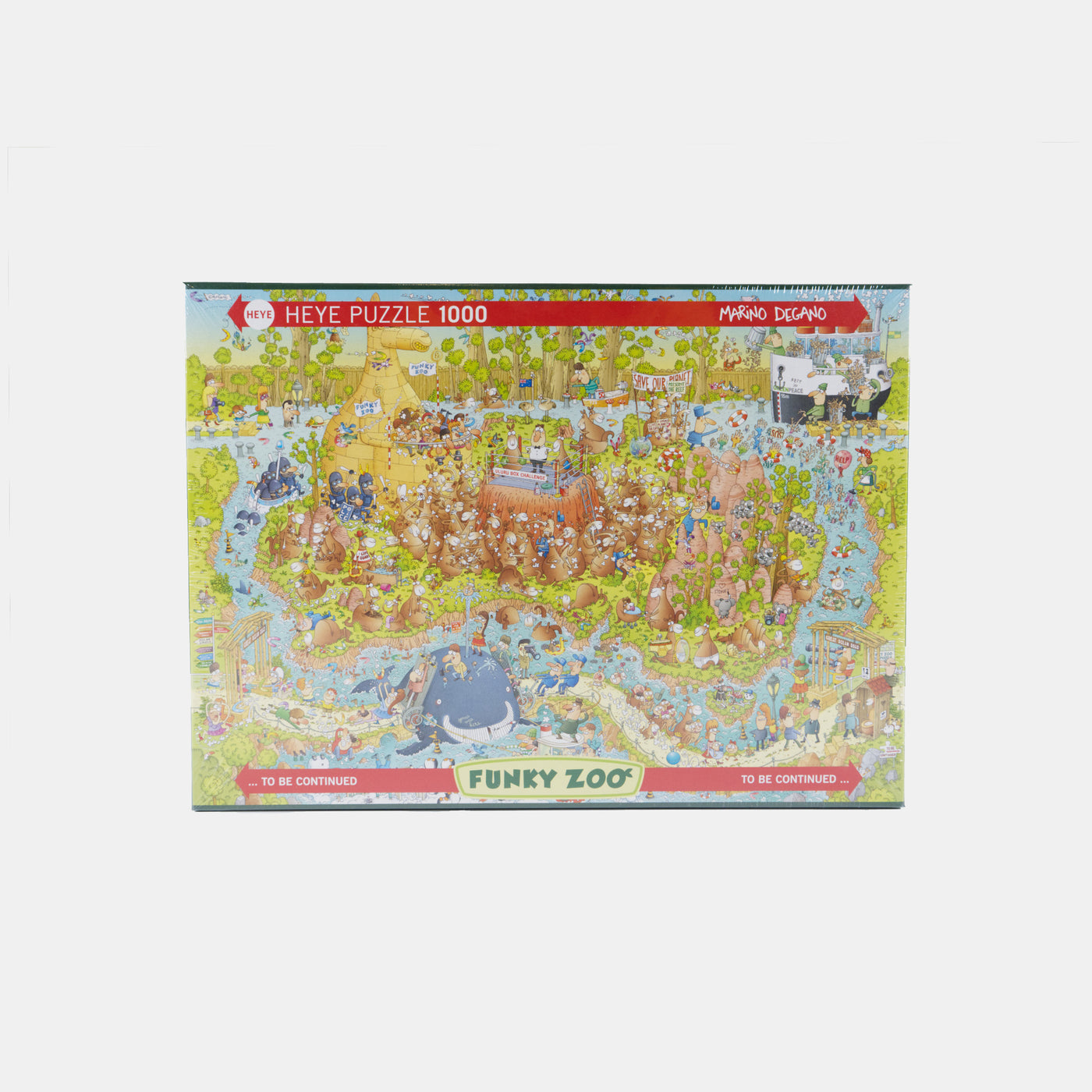 Degano Zoo Australian Habitat - 1000 pieces puzzle