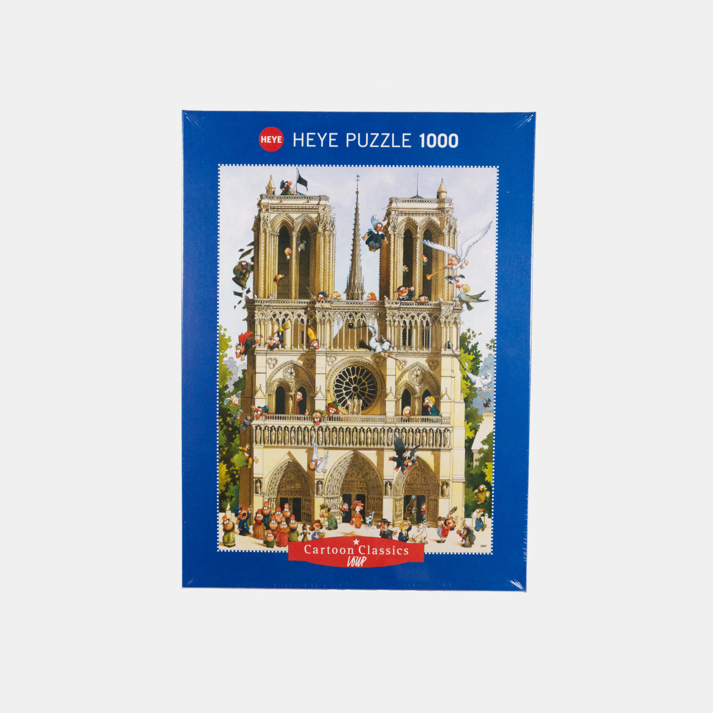 Loup Vive Notre Dame! - 1000 pieces puzzle