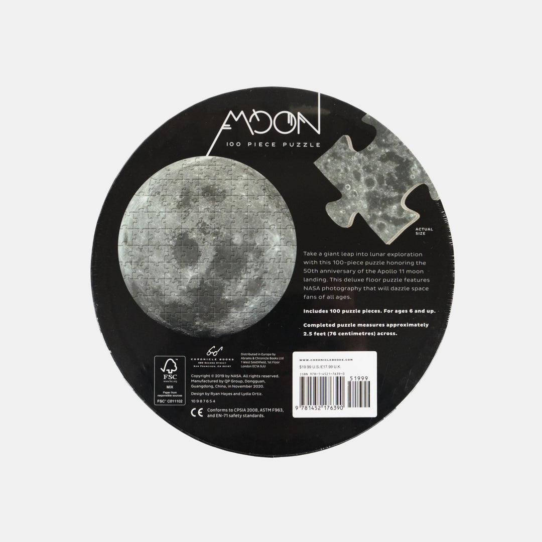 Moon: 100 piece puzzle