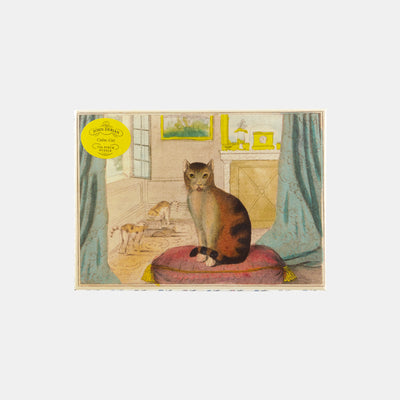 John Derian Paper Goods: Calm Cat 750-piece Jigsaw Puzzle