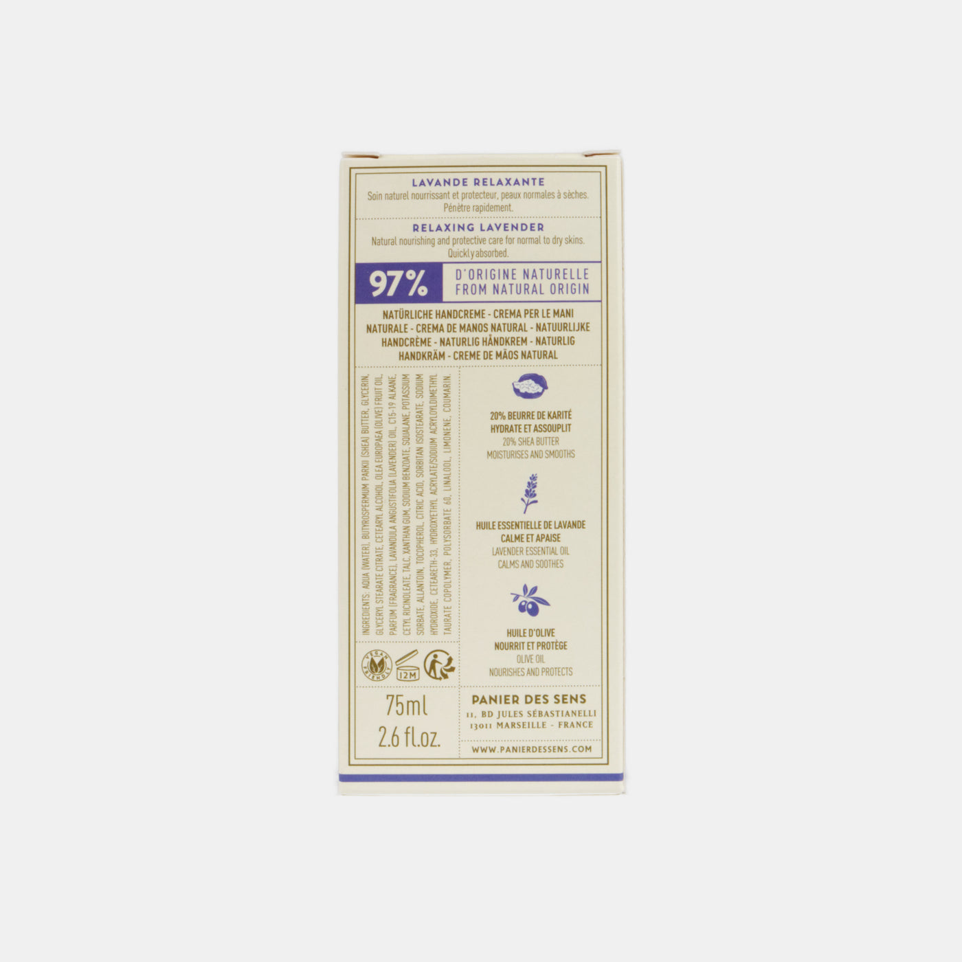 Lavender Hand Cream 75ml