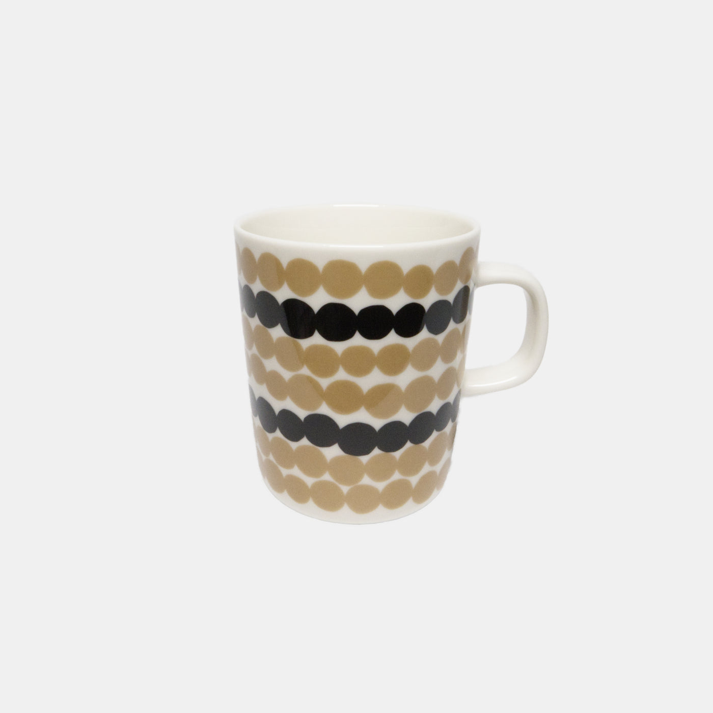 Oiva / Siirtolapuutarha mug 2,5 dl - beige, black