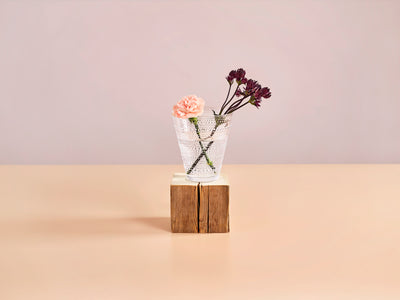 Kastehelmi Vase 15cm Clear