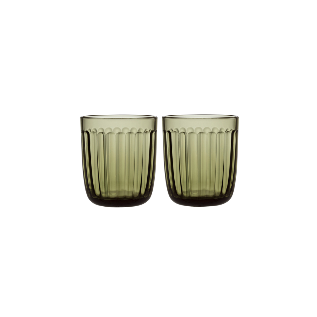 IITTALA Raami Tumbler Pair - Moss Green