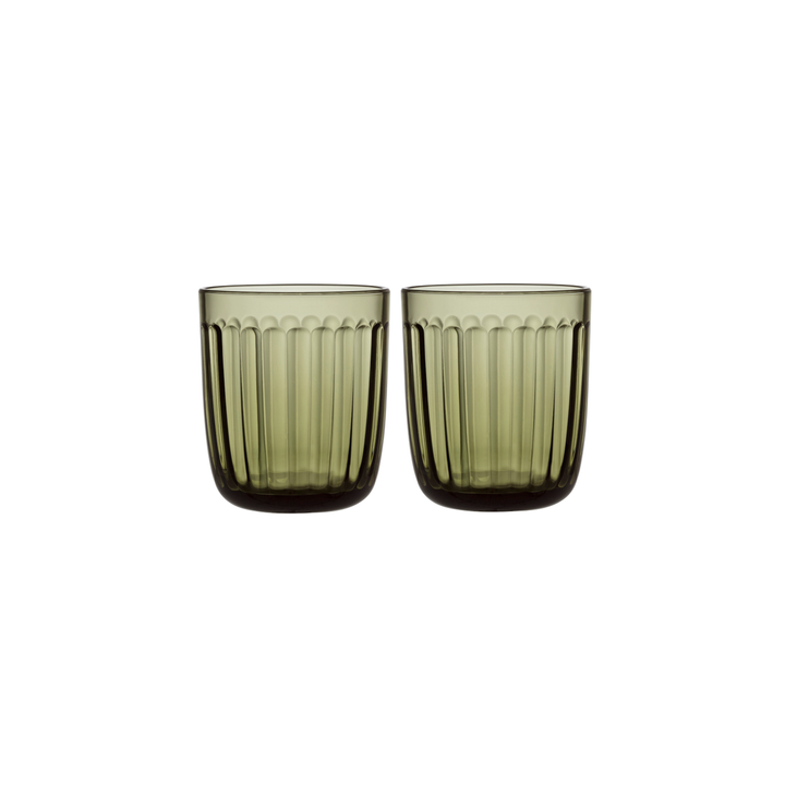 IITTALA Raami Tumbler Pair - Moss Green
