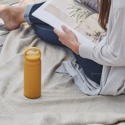 Kinto Day Off Tumbler - 500ml Mustard