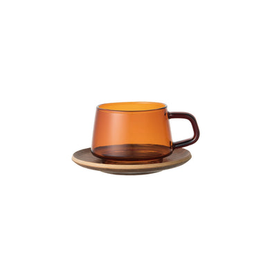 Sepia Cup & Saucer - 270ml