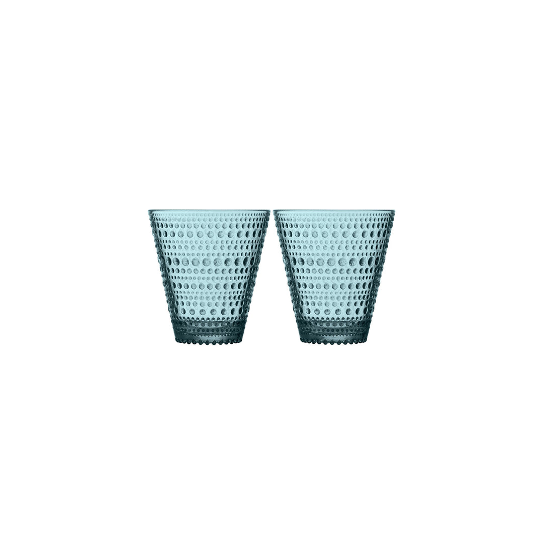 IITTALA Kastehelmi Tumbler Pair - Sea Blue