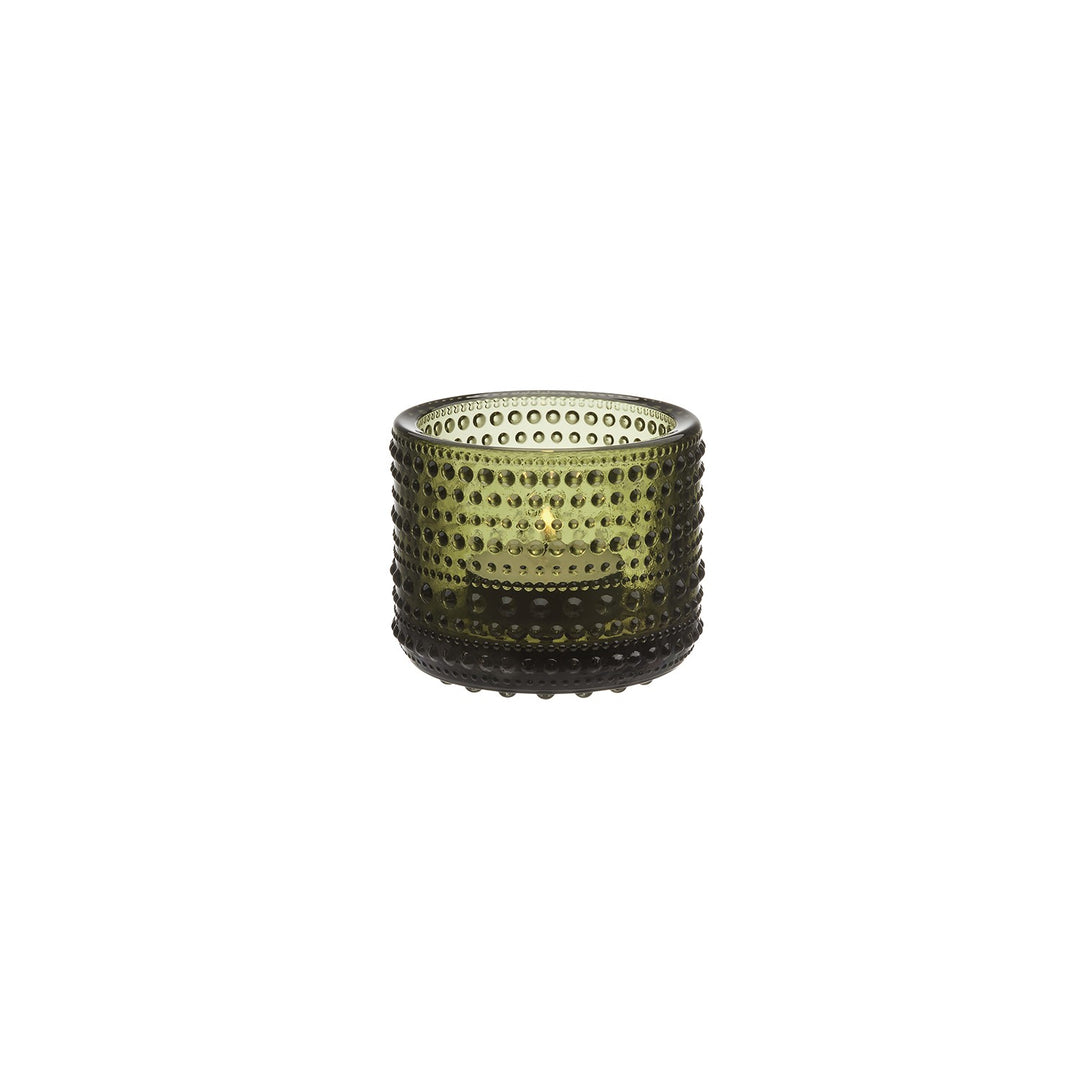 IITTALA Kastehelmi Votive Tealight Candle Holder 6.5cm - Moss