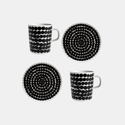 Oiva / Siirtolapuutarha Breakfast Set 2 Pcs Mug + Plate