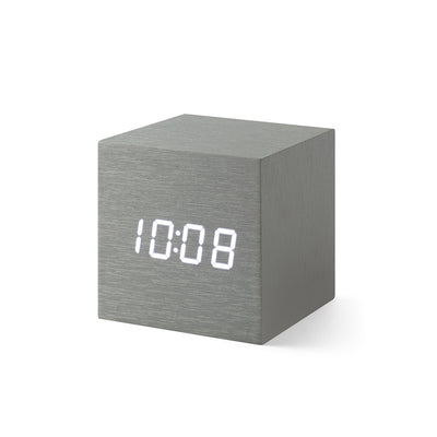 Moma Cube Clock - Alume