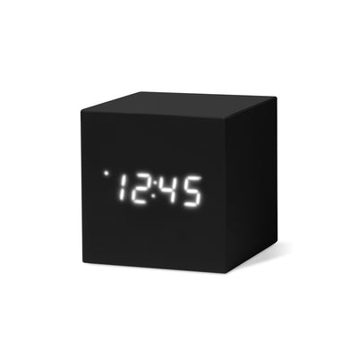 Moma Cube Clock - Black
