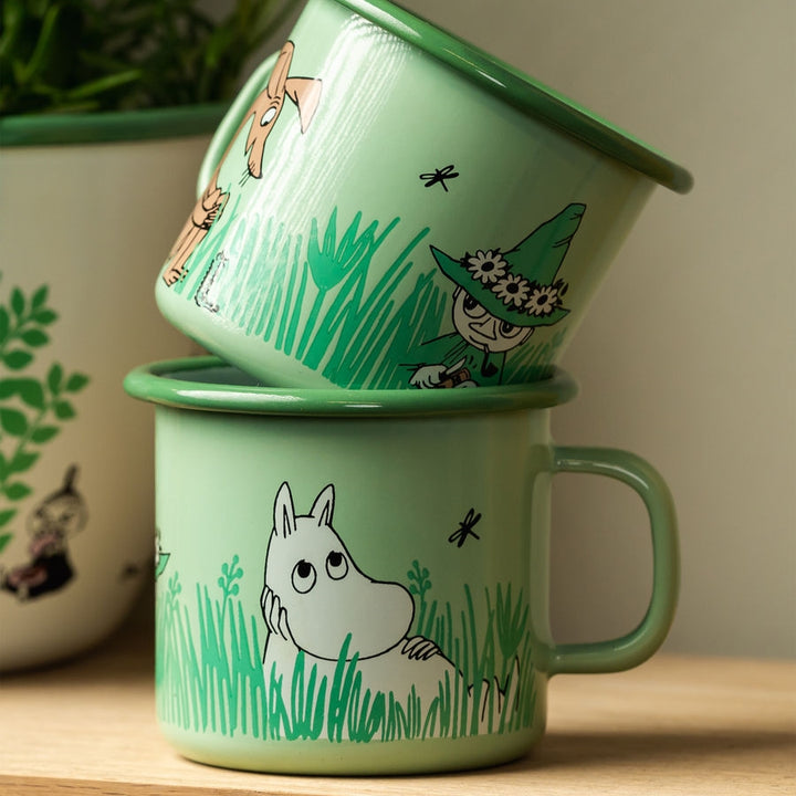 Moomin Enamel Mug Boys - 250ml