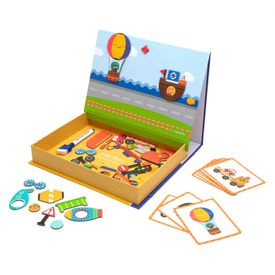 Magnetic Art Case- Vehicles