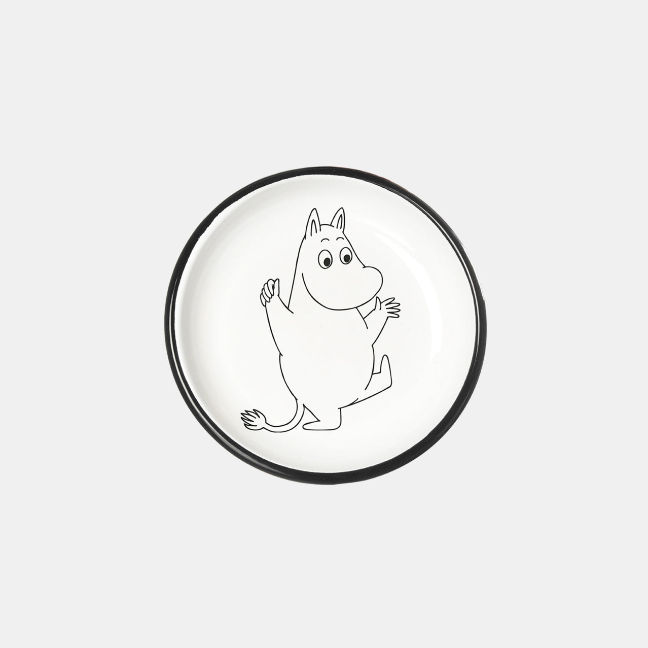 Moomin Enamel Plate Moomin 18cm