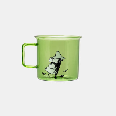 Moomin glass mug Snufkin - 350ml
