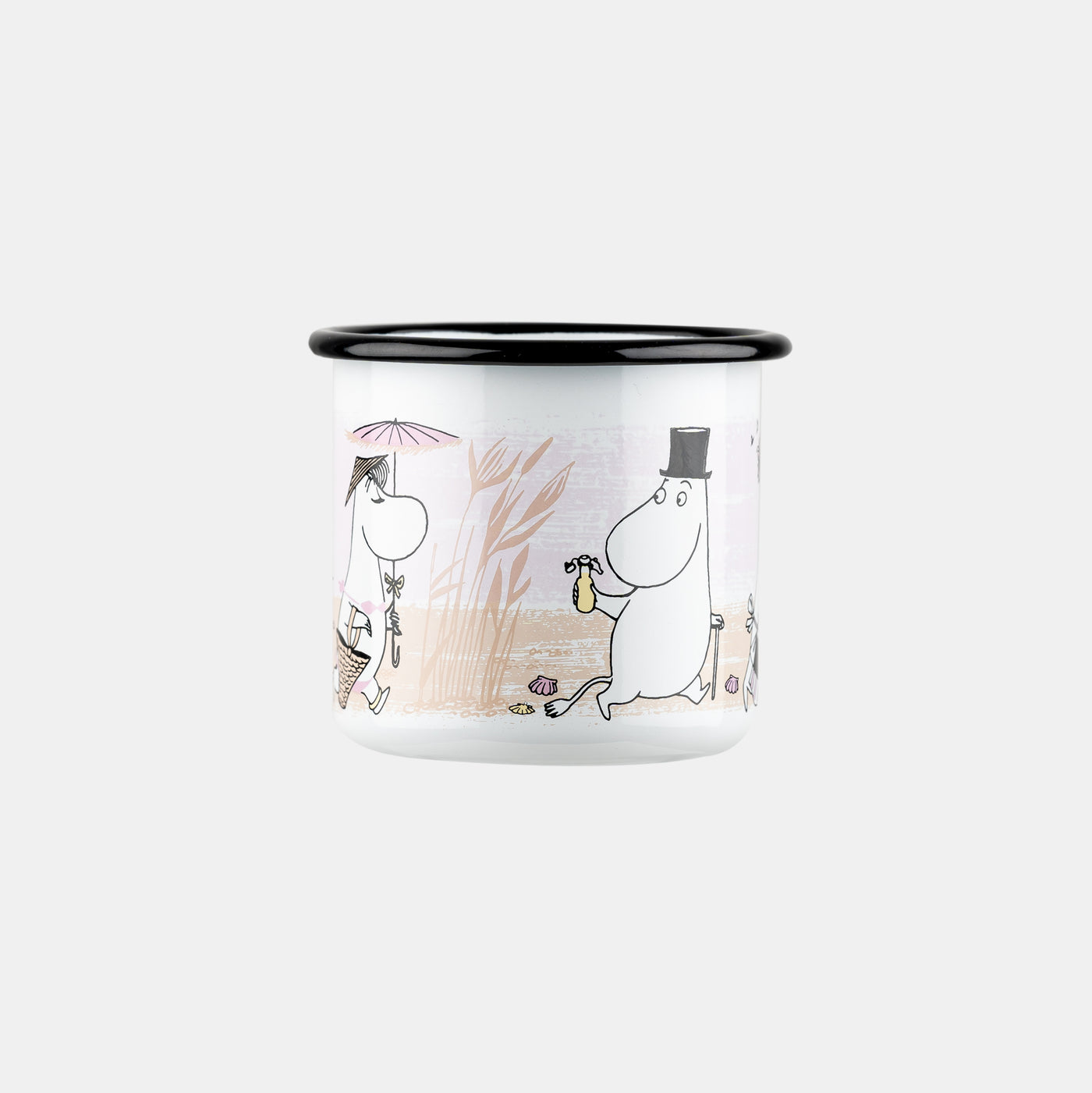 Moomin enamel mug The Beach - 370ml