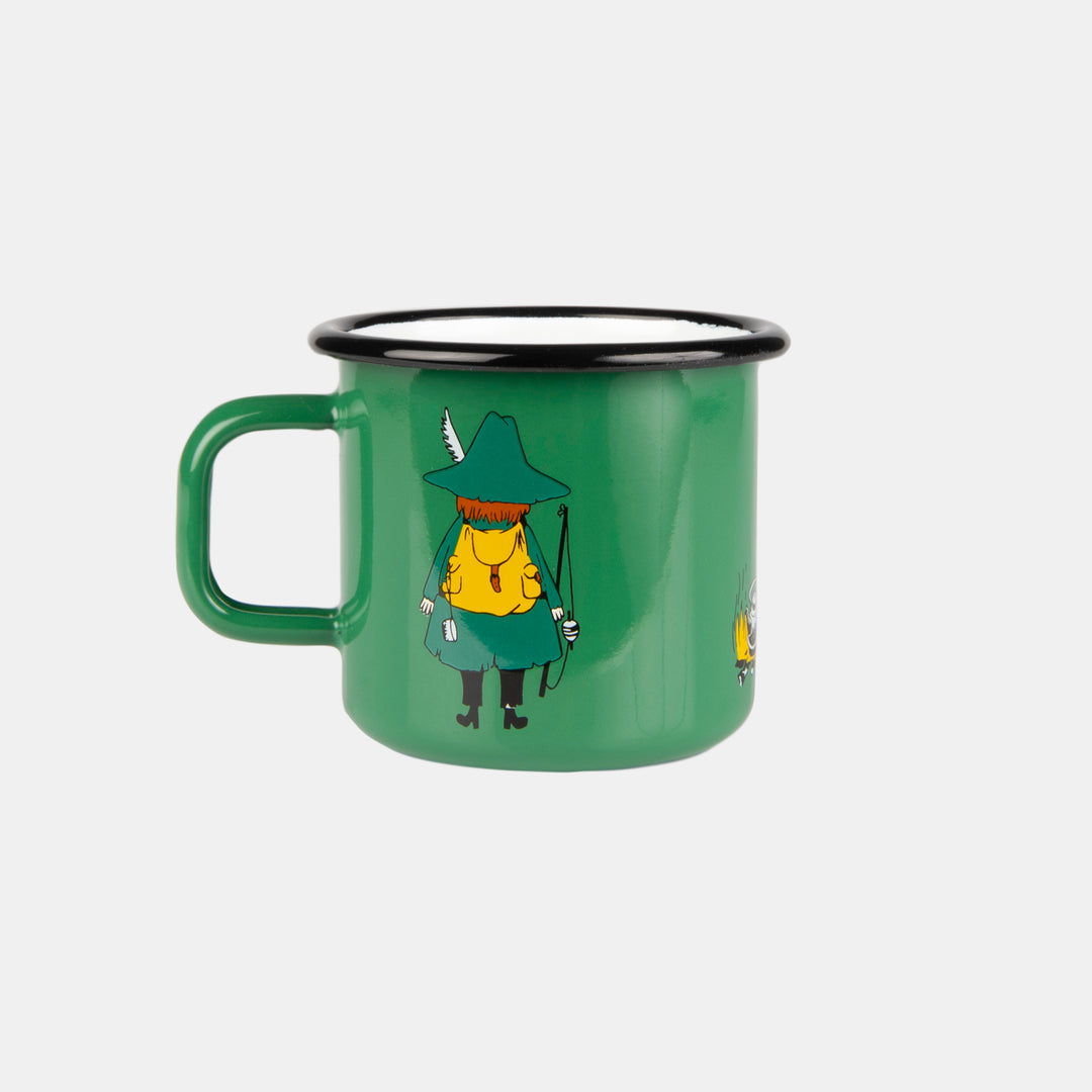 Moomin enamel mug Retro Snufkin - 370ml