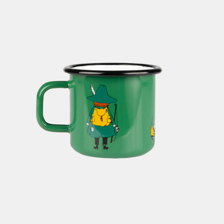 Moomin enamel mug Retro Snufkin - 370ml