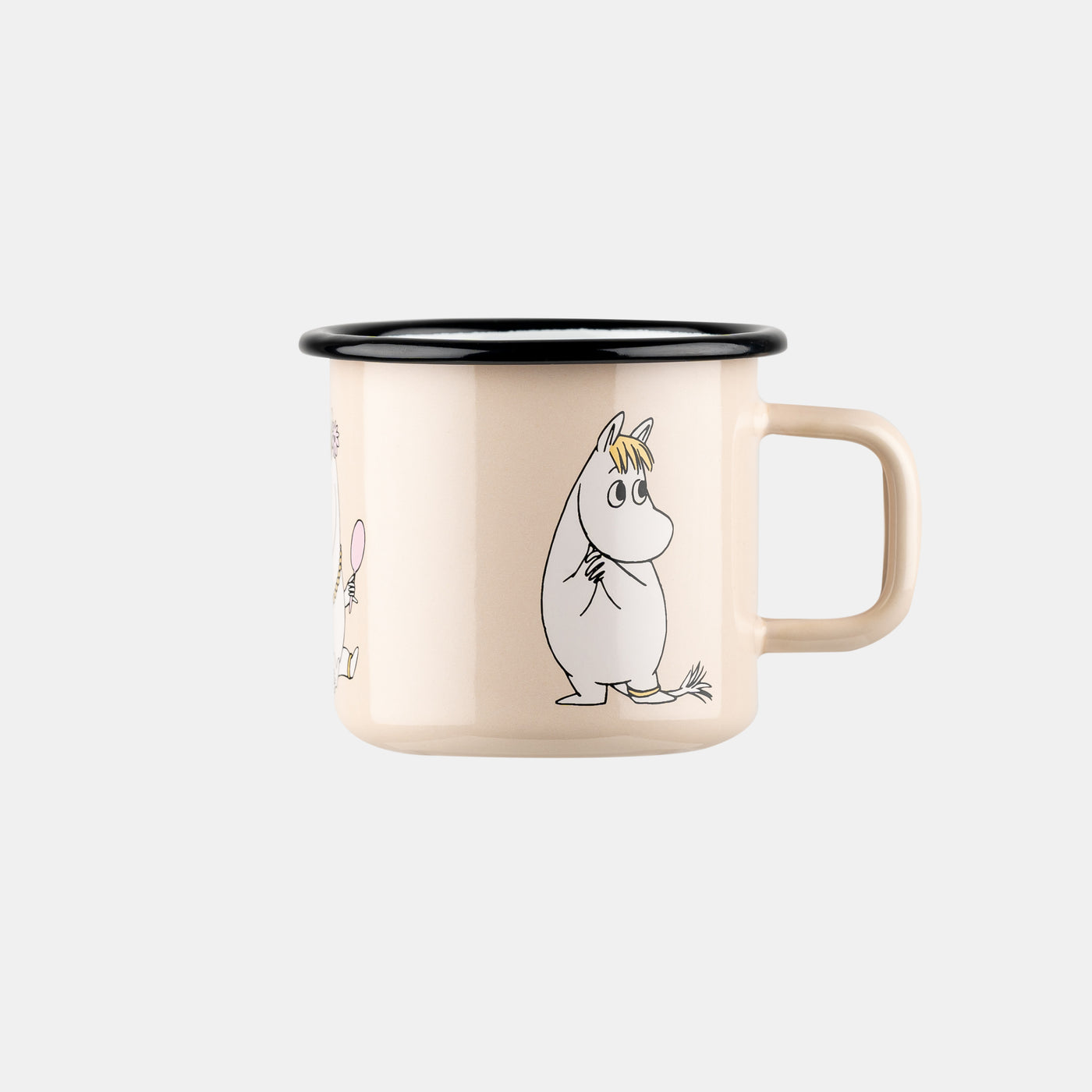 Moomin enamel mug Snorkmaiden - 370ml - Beige