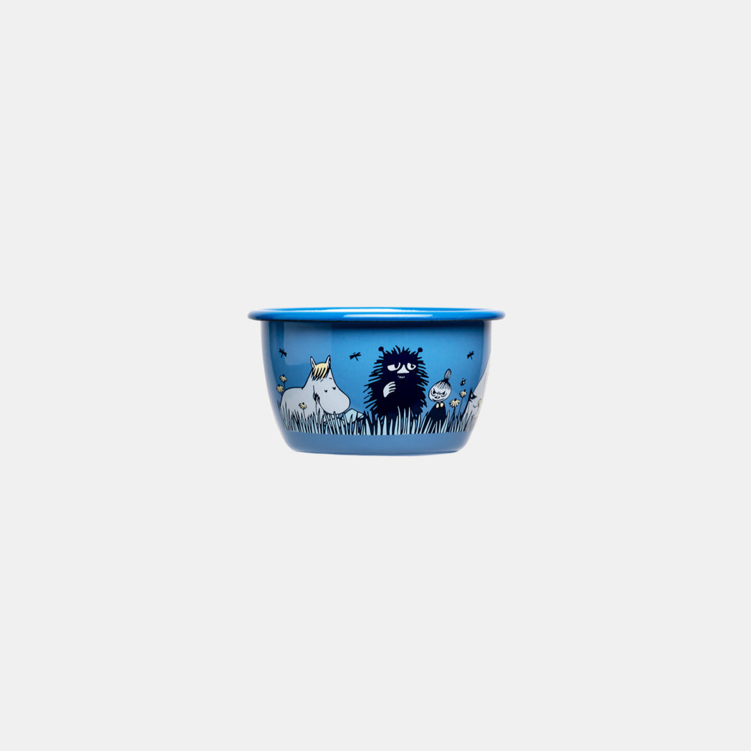Moomin enamel bowl Friends - 300ml