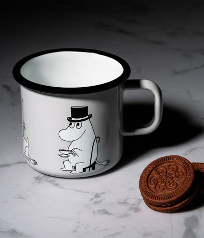 Moomin enamel mug Moominpappa - 370ml