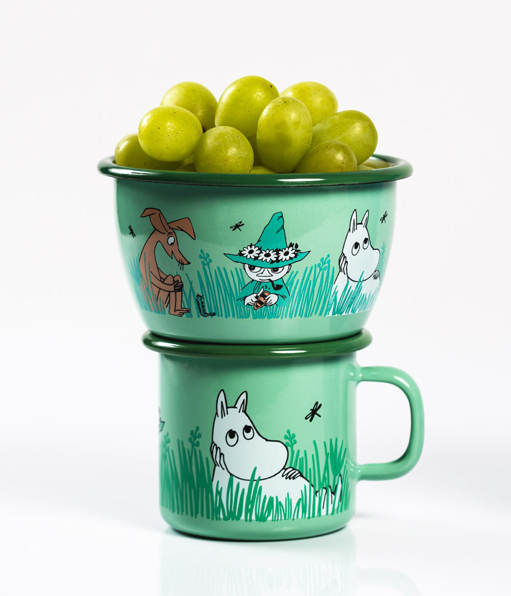 Moomin enamel bowl Boys - 300ml