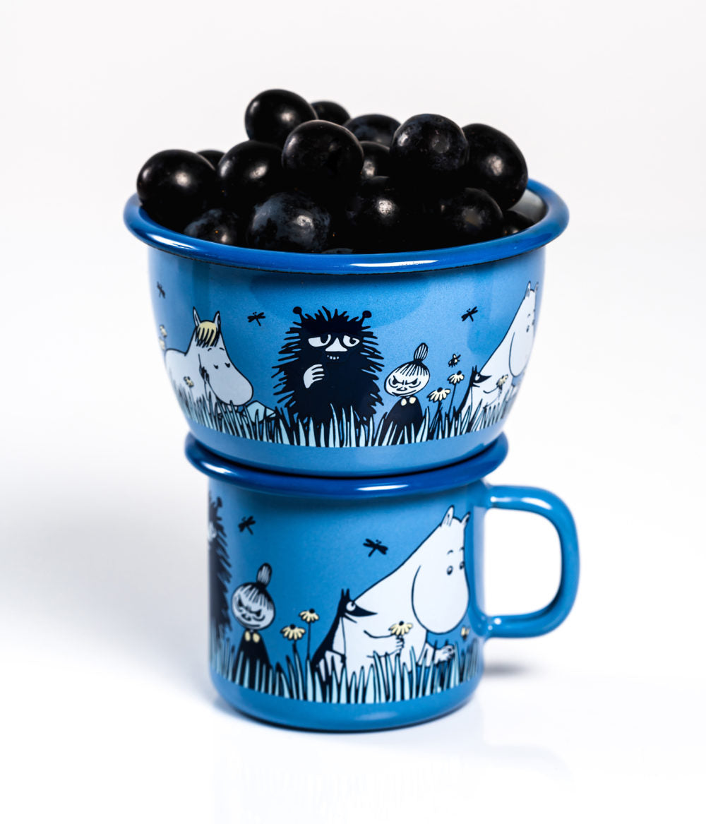 Moomin enamel bowl Friends - 300ml