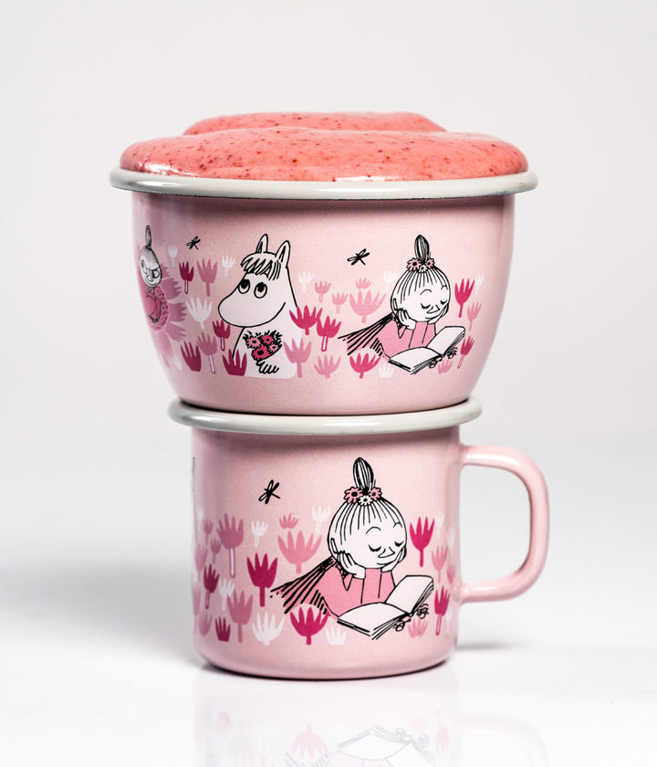 Moomin enamel bowl Girls - 300ml