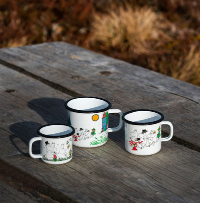 Moomin Enamel Mug Moomin Valley - 370ml