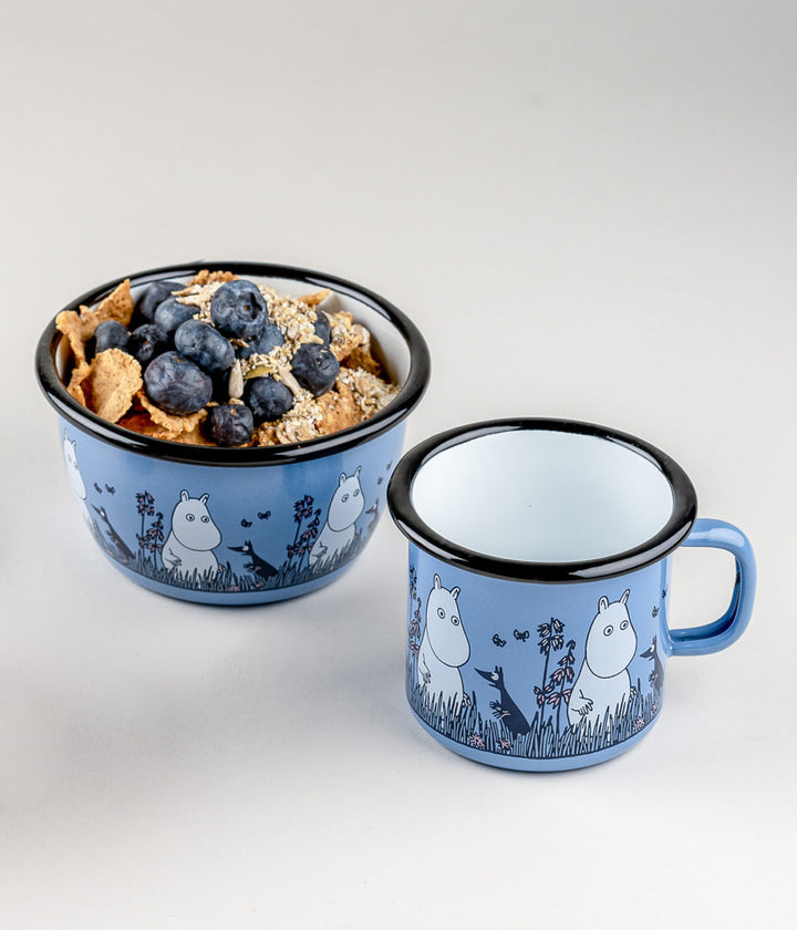 Moomin enamel bowl Friends Moomin - 300ml