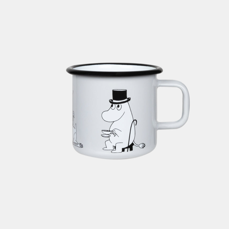 Moomin enamel mug Moominpappa - 370ml