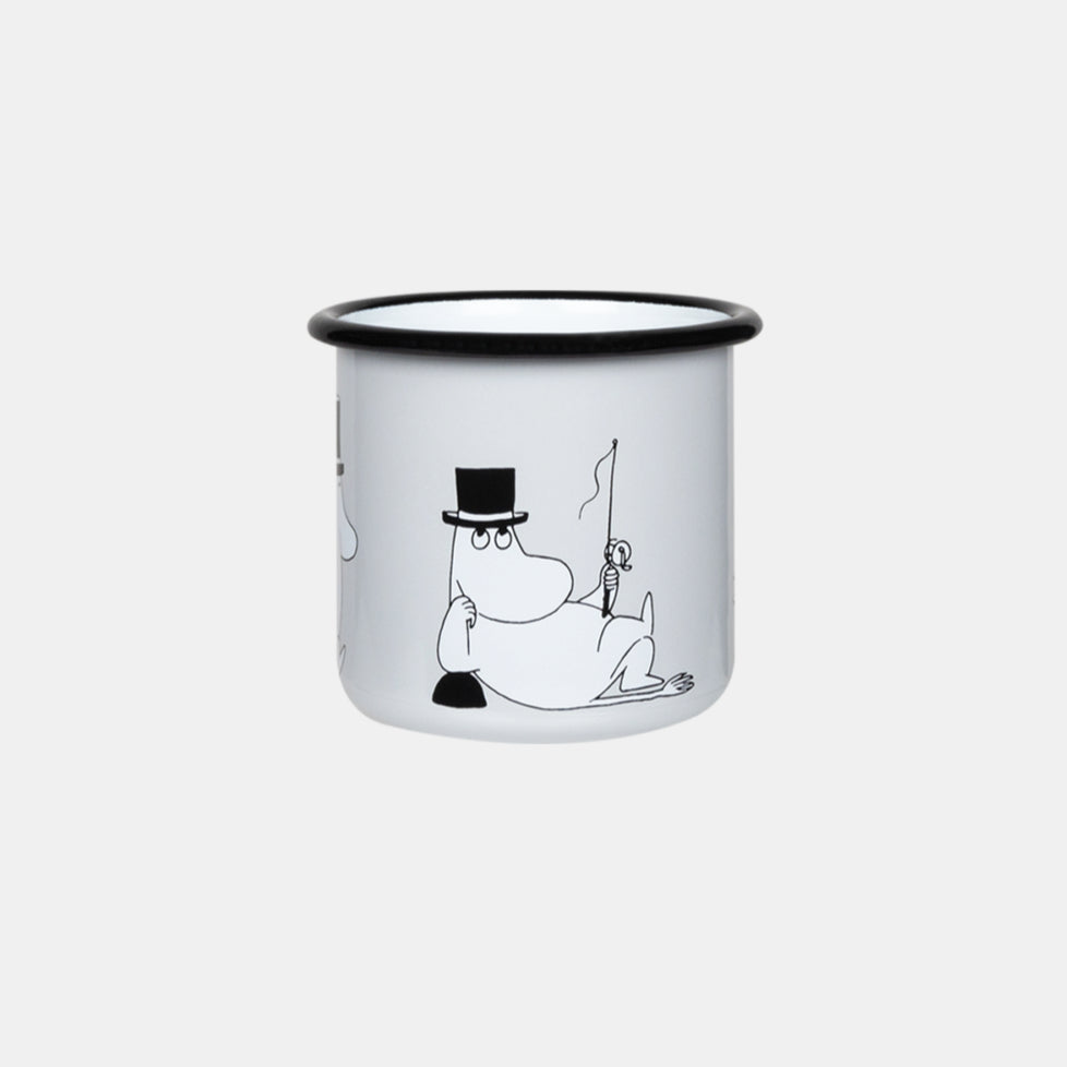 Moomin enamel mug Moominpappa - 370ml