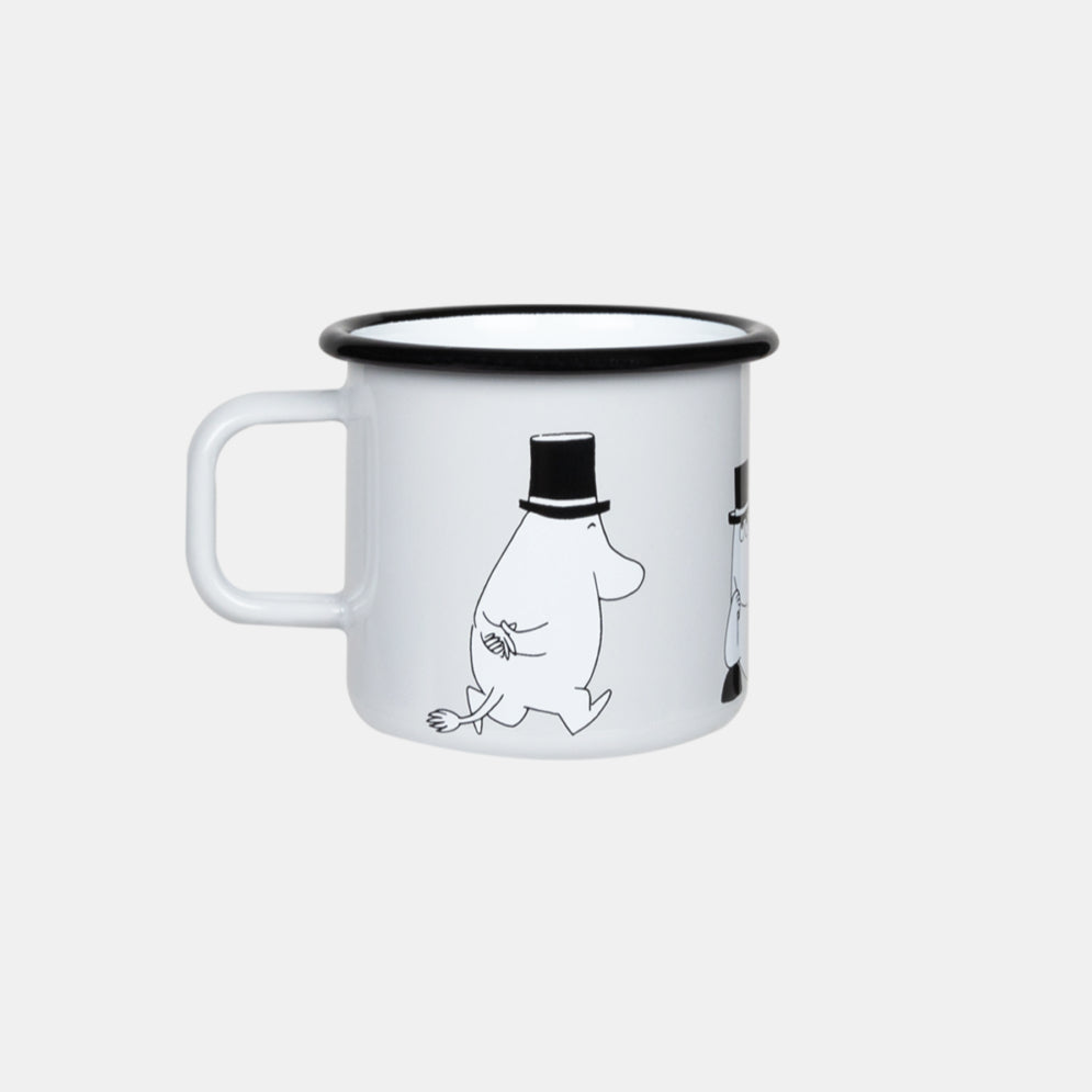 Moomin enamel mug Moominpappa - 370ml