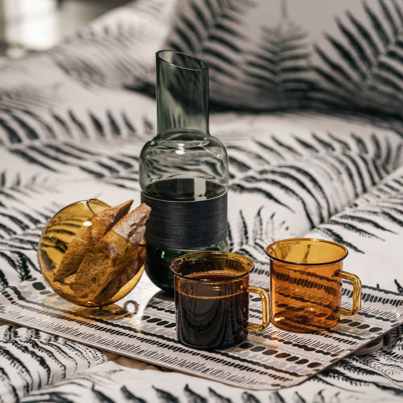 Glass mug - Amber - 350ml