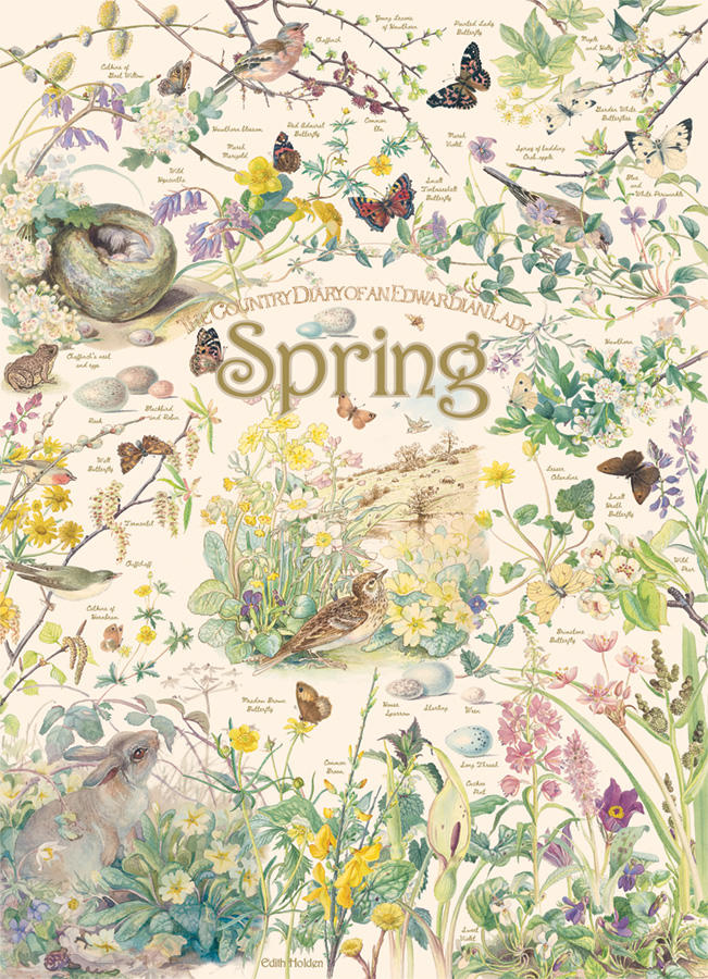 Spring Jigsaw puzzle 1000pc - The Country Diary of an Edwardian Lady