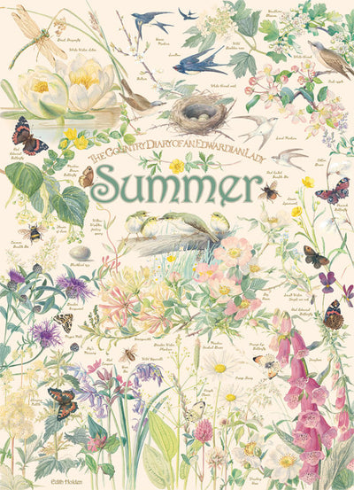 Summer Jigsaw puzzle 1000pc - The Country Diary of an Edwardian Lady