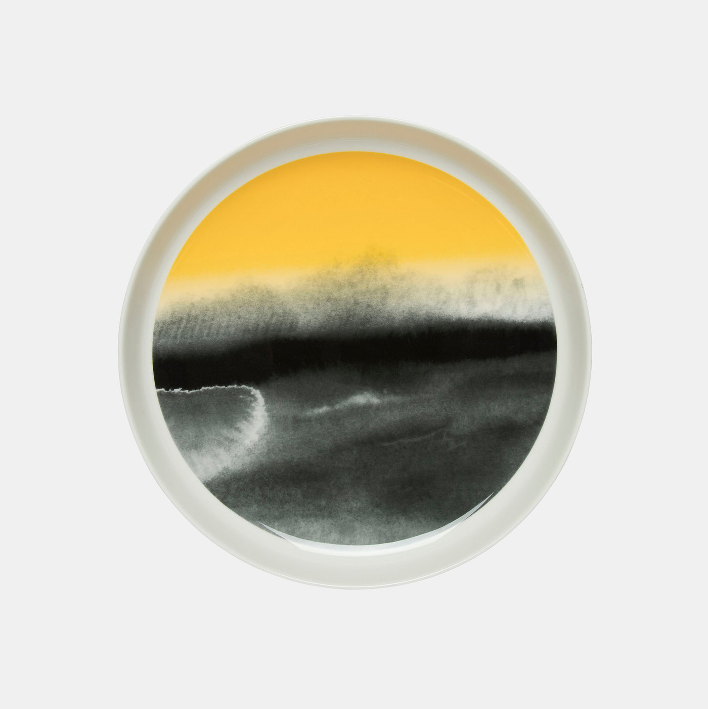 Oiva / Sääpäiväkirja Platter 32cm - Yellow