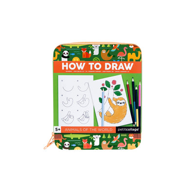 Petit Collage How To Draw Animals Of The World