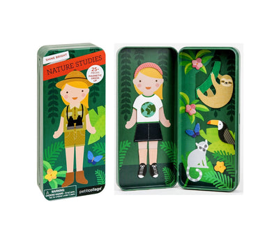 Petit Collage Shine Bright Nature Studies Magnetic Dress Up