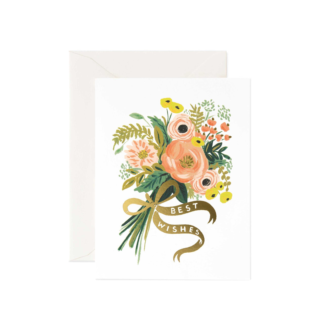 Rifle Paper Co. Single Card - Best Wishes Bouquet
